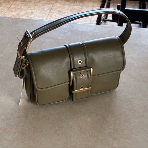 Michael Kors Sage Green Colby Handbag - Picture 2 of 6